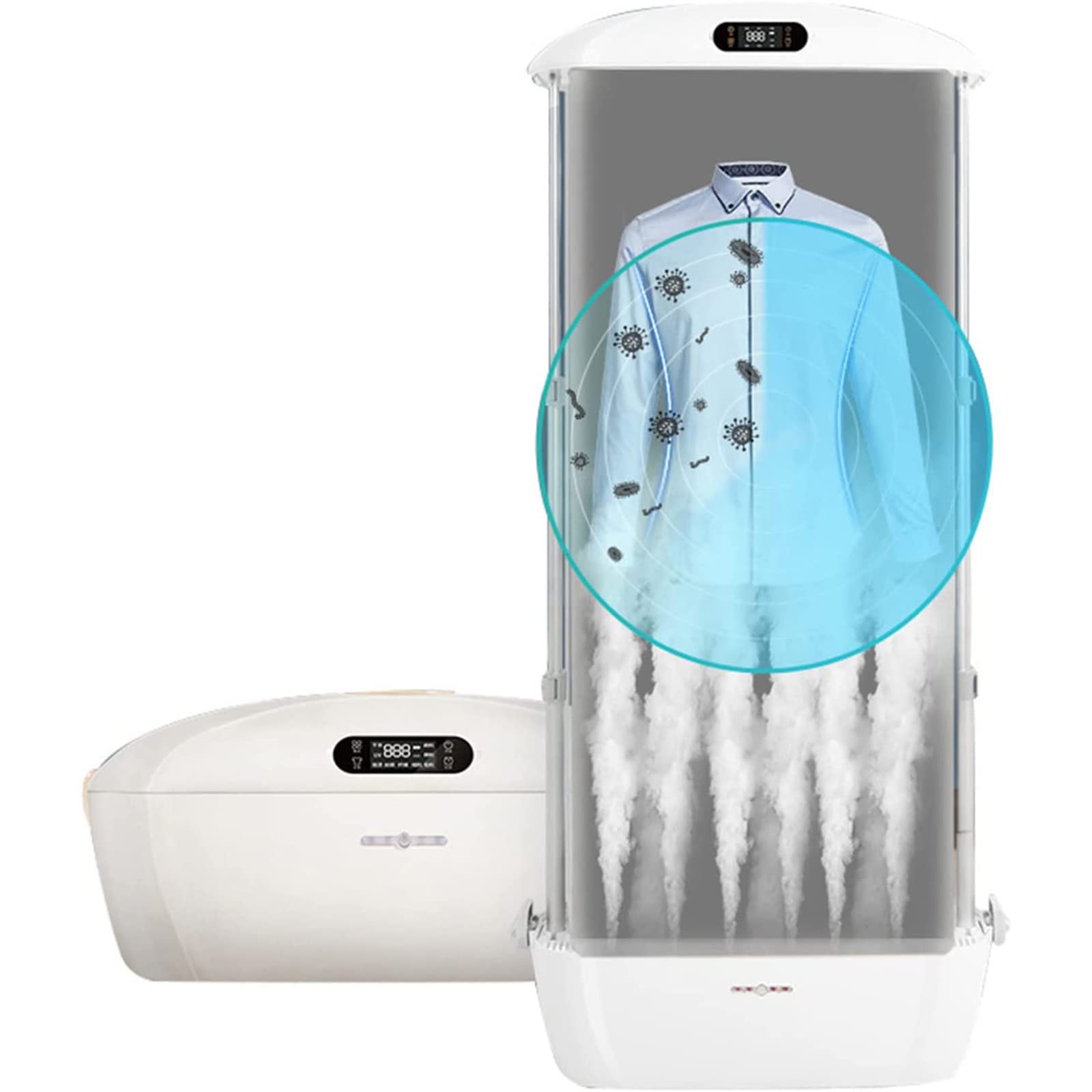 Macchina da Stiro Sospesa/Macchina da Stiro Domestica/Manufatto da Stiro Verticale Wireless Automatico A Vapore/Asciugatura Speciale per Negozio di Abbigliamento,B