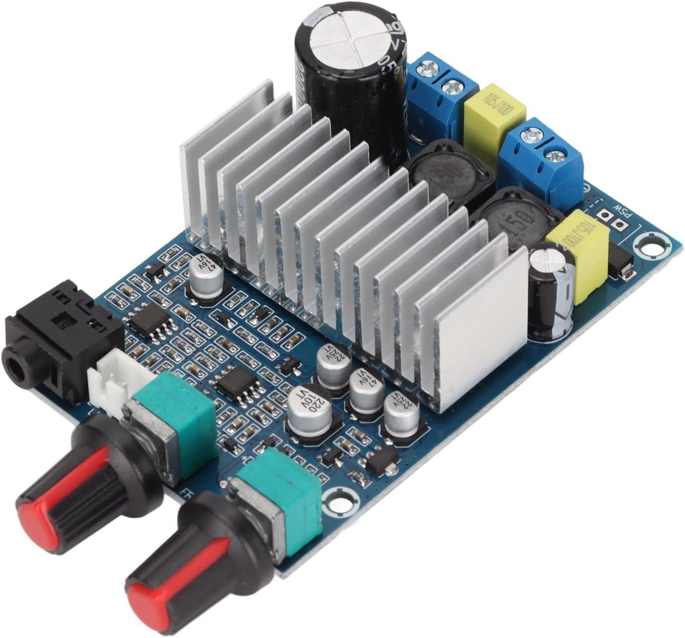 Walfront AC dual 18-26V 2.1 Channel Subwoofer 300W Power Amplifier