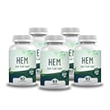 Hem Healer Easy-Flow Fiber – Plant-Based Oat Fiber Supplement for Constipation, Bloating, and Gas Relief | Gentle Digestion and Hemorrhoid Support | Non-Psyllium, Gluten-Free (Pack of 5)