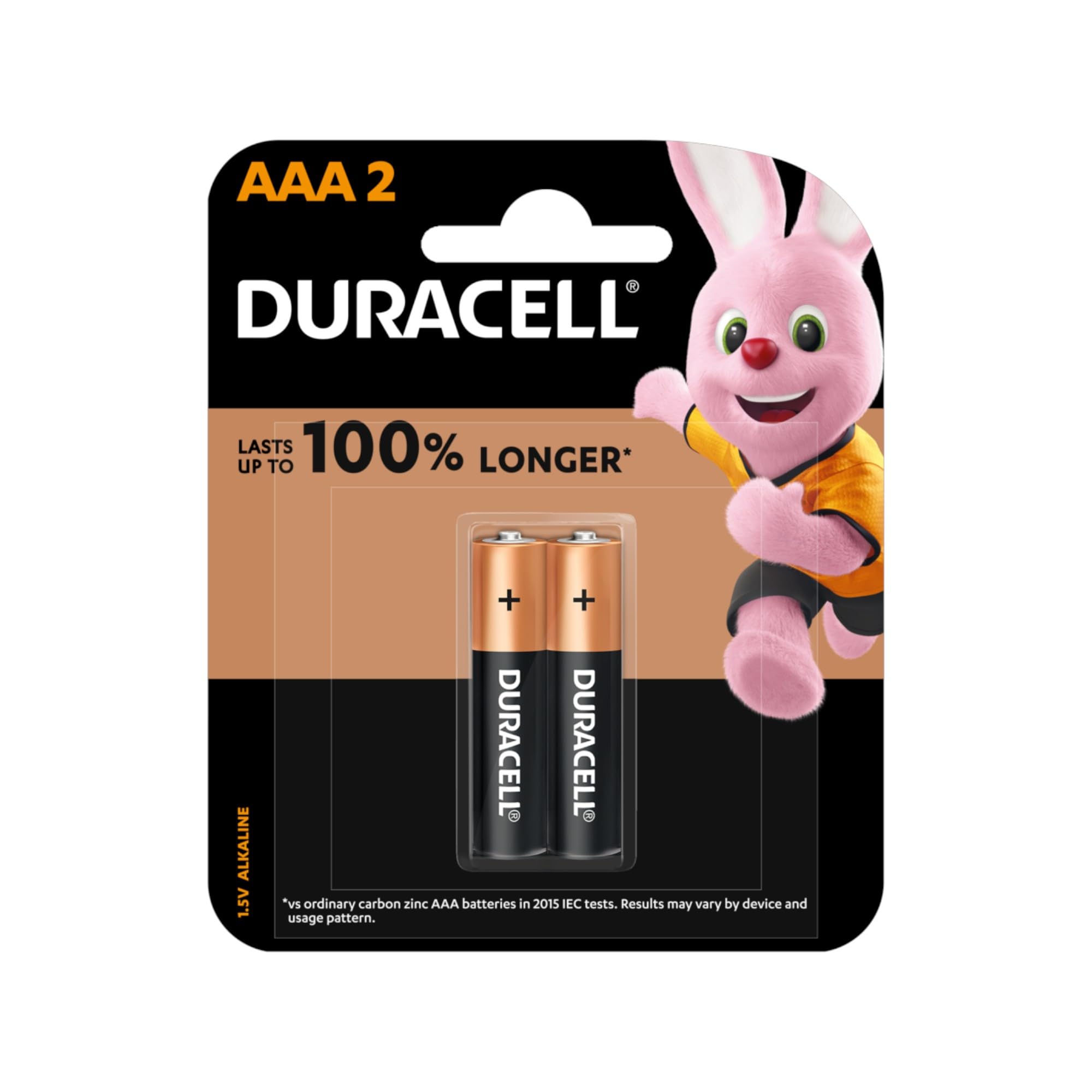 DURACELL AAA 2 BATTERIES DURACELL 1.5V ALKALINE