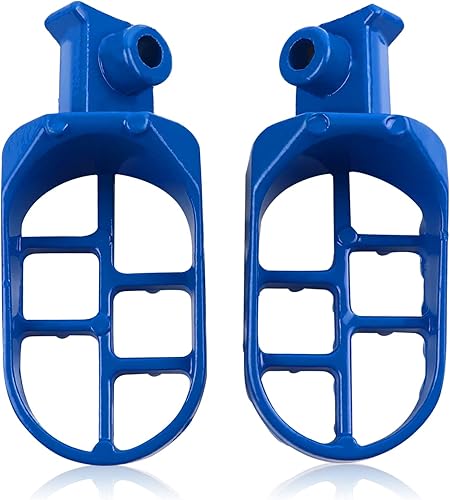 Vista 21 de FLYPIG Estriberas de aluminio Estriberas Reposapiés Reposapiés para Dirt Bike 50 70 90 110 PW50 TW200 XR50R CRF70 CRF80 CRF100F TT225S Negro