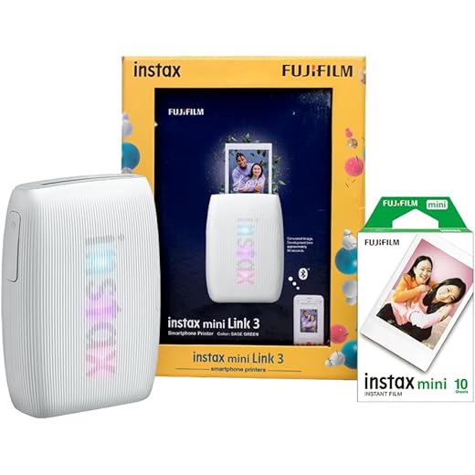 Fujifilm Instax Mini Link3 Printer Starter Kit