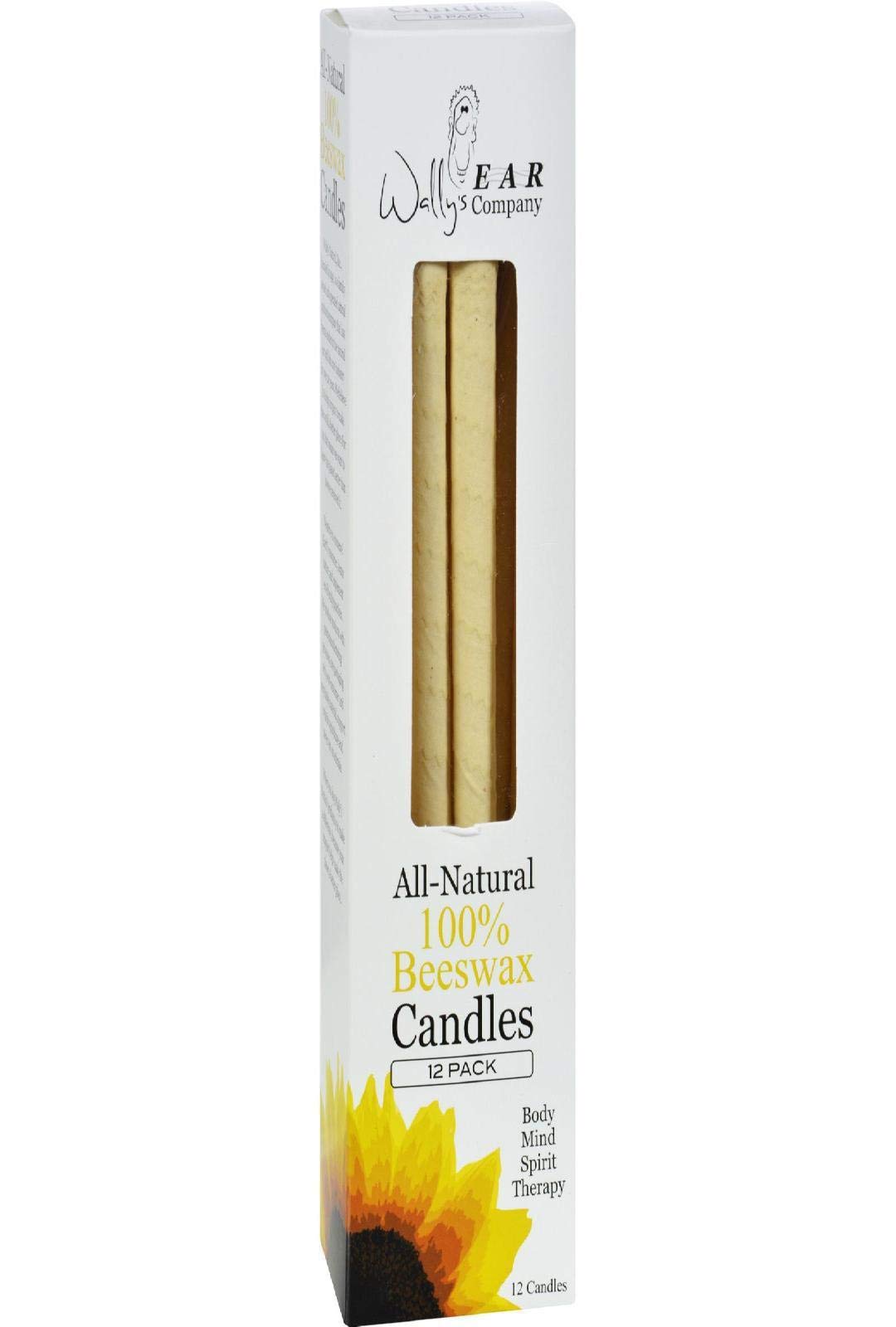 Wally Ear Candle, Beeswax (12 ct)