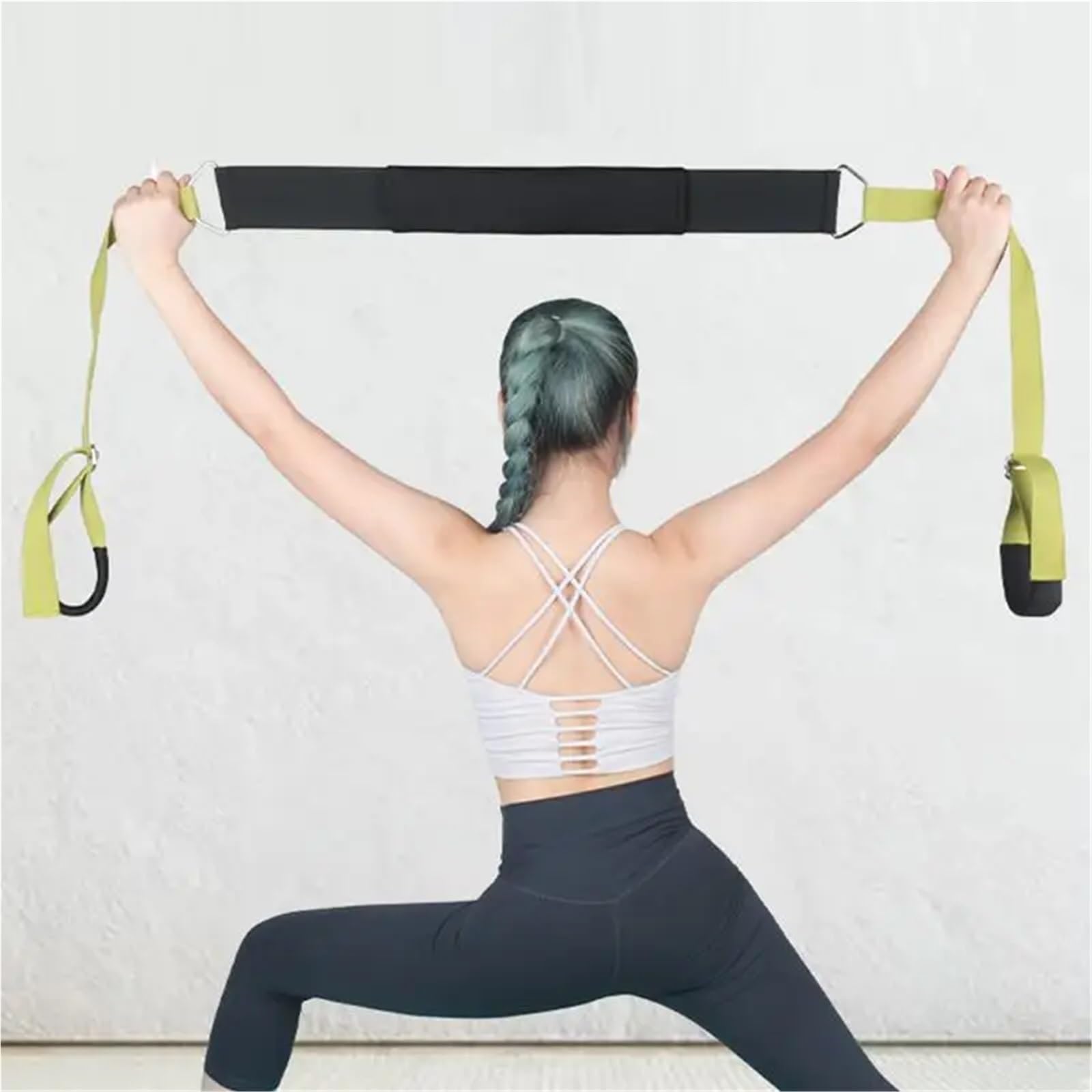 Yogagurt Yoga-Stretching-Gurt, Fitness-Yoga-Übungs-Stretching-Gurt, verstellbares Design, Fitness-Stretching-Gurt für Dehnübungen