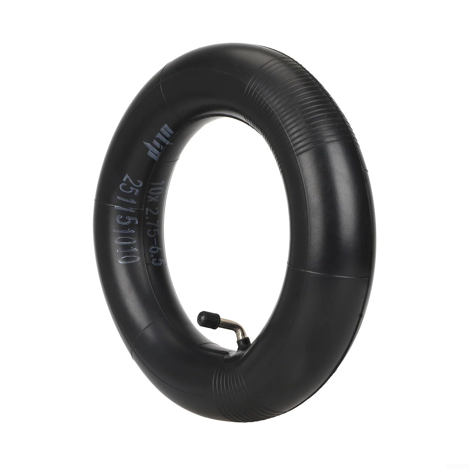 Alanmoship 2 Pack 10x2.75-6.5 Scooter Inner Tube with 90 Degree Valve Thickened Rubber for Urban Commuting for LEISURE Riding Black Heavy Duty Replacement Parts