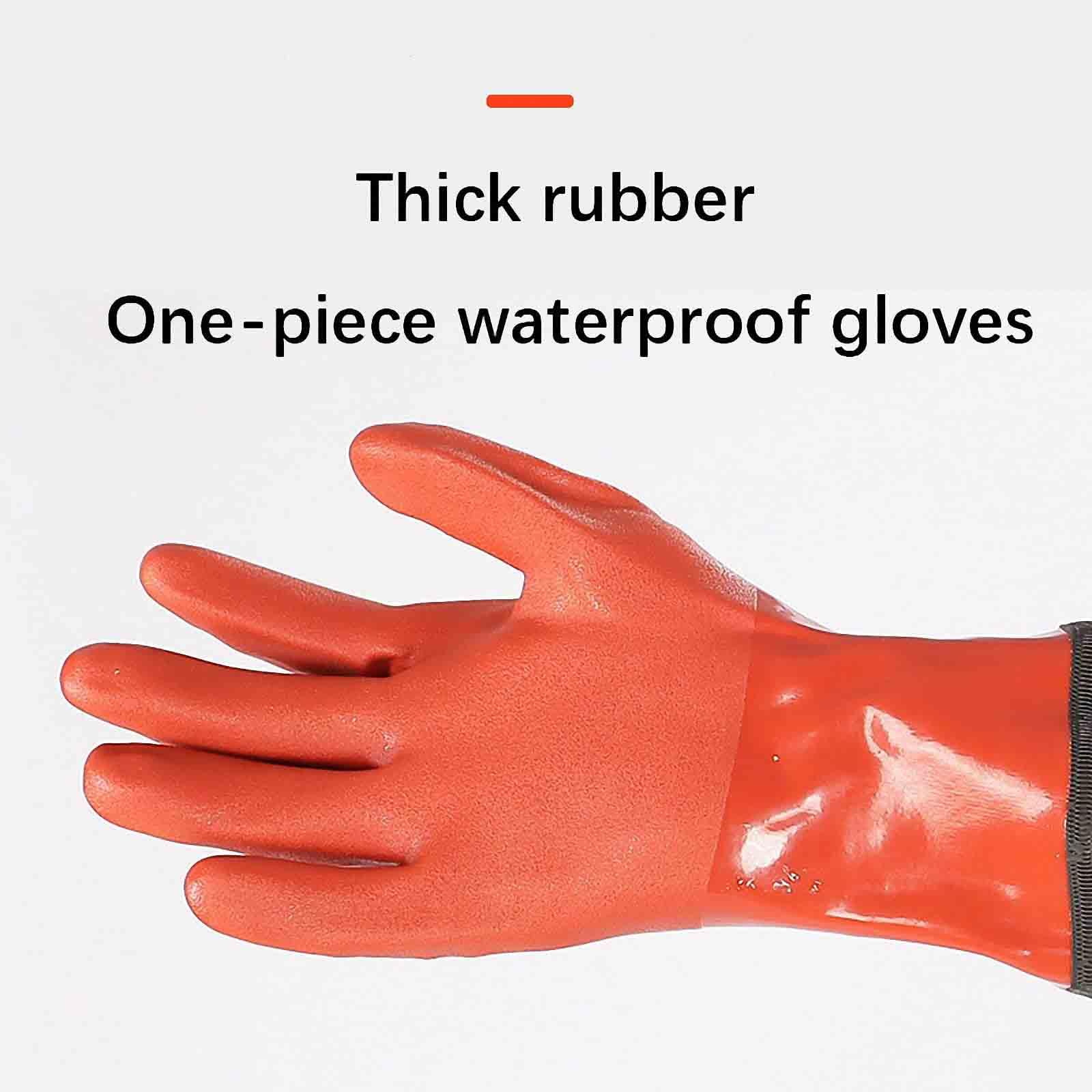 Wasserdichter Overall mit Langen Ärmeln, Wathose mit Kapuze, mit Gummistiefeln und Handschuhen, Geeignet für Kaltwasserangeln und Outdoor-Aktivitäten,003,47