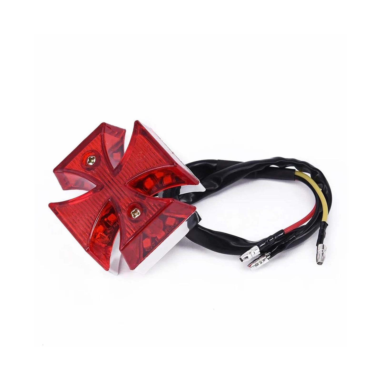 Luce Di Stop Posteriore A LED Per Croce Per Moto Lampada Integrata Targa DC 12V Per Elicotteri Per Bici Da Corsa Quad ATV