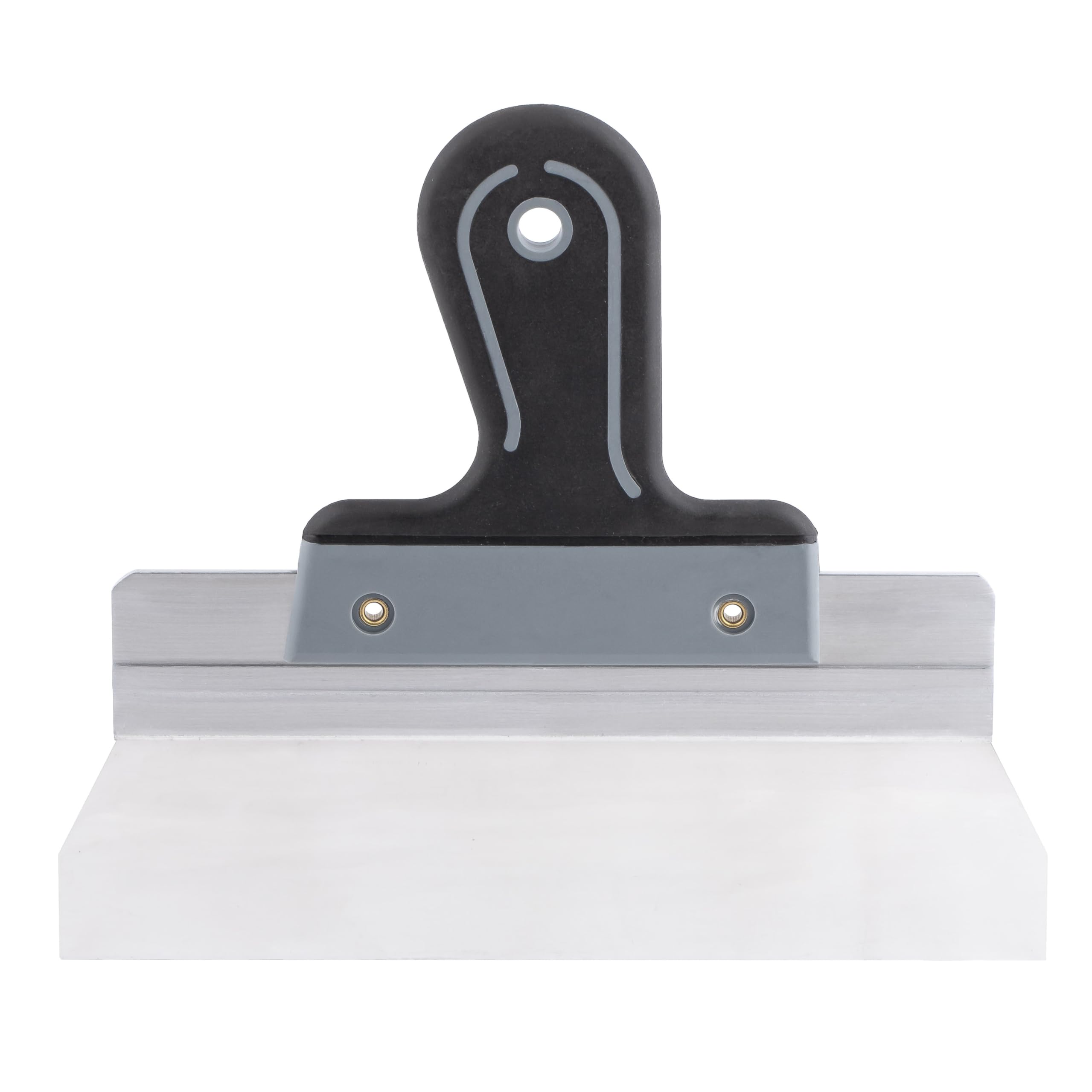 Szpatułka płaska Mivos szeroka szpachelka ze stali nierdzewnej 250 x 60 mm/szpachelka fasadowa o długości ostrza 60 mm/szpatułka wygładzająca 25 cm z miękkim uchwytem/Wyprodukowano w UE
