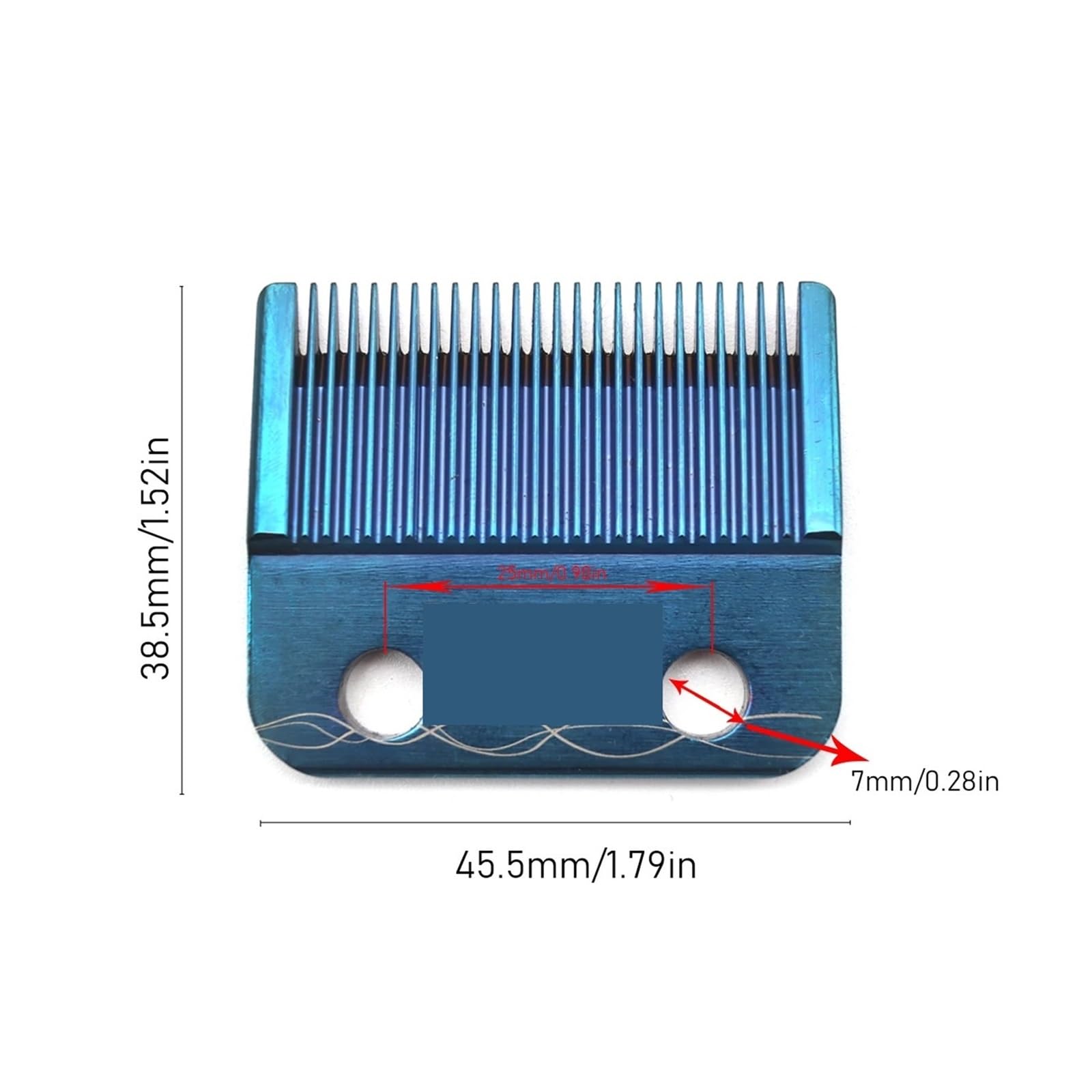 Cuchilla DLC, Compatible Con Madeshow WAHL MRD, KM-90-4 Ultradelgada