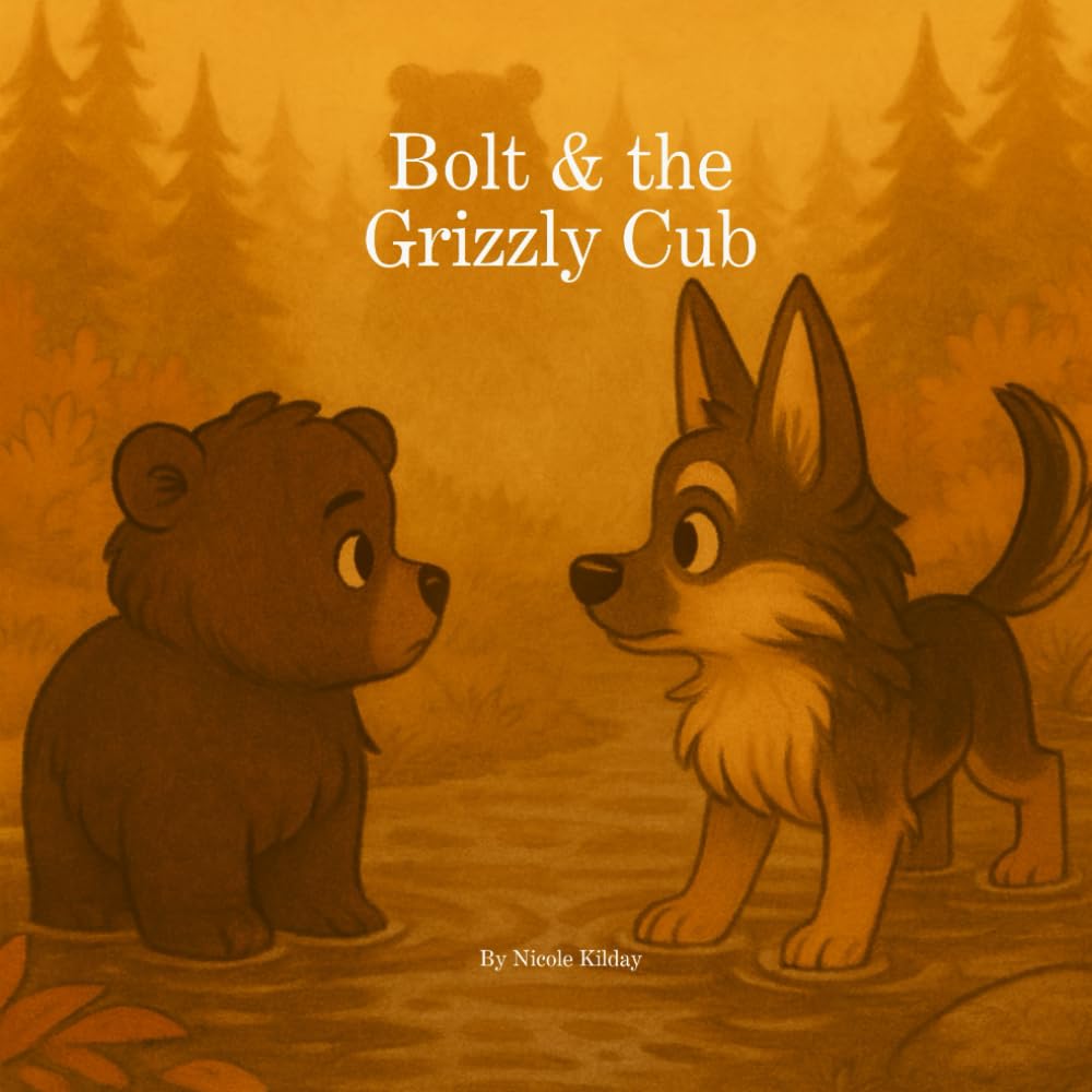 Bolt & the Grizzly Cub: A gentle mountain adventure about friendship, boundaries, and a brave dog who knows how to give space with kindness (Bolt & The Lessons She Left Us)