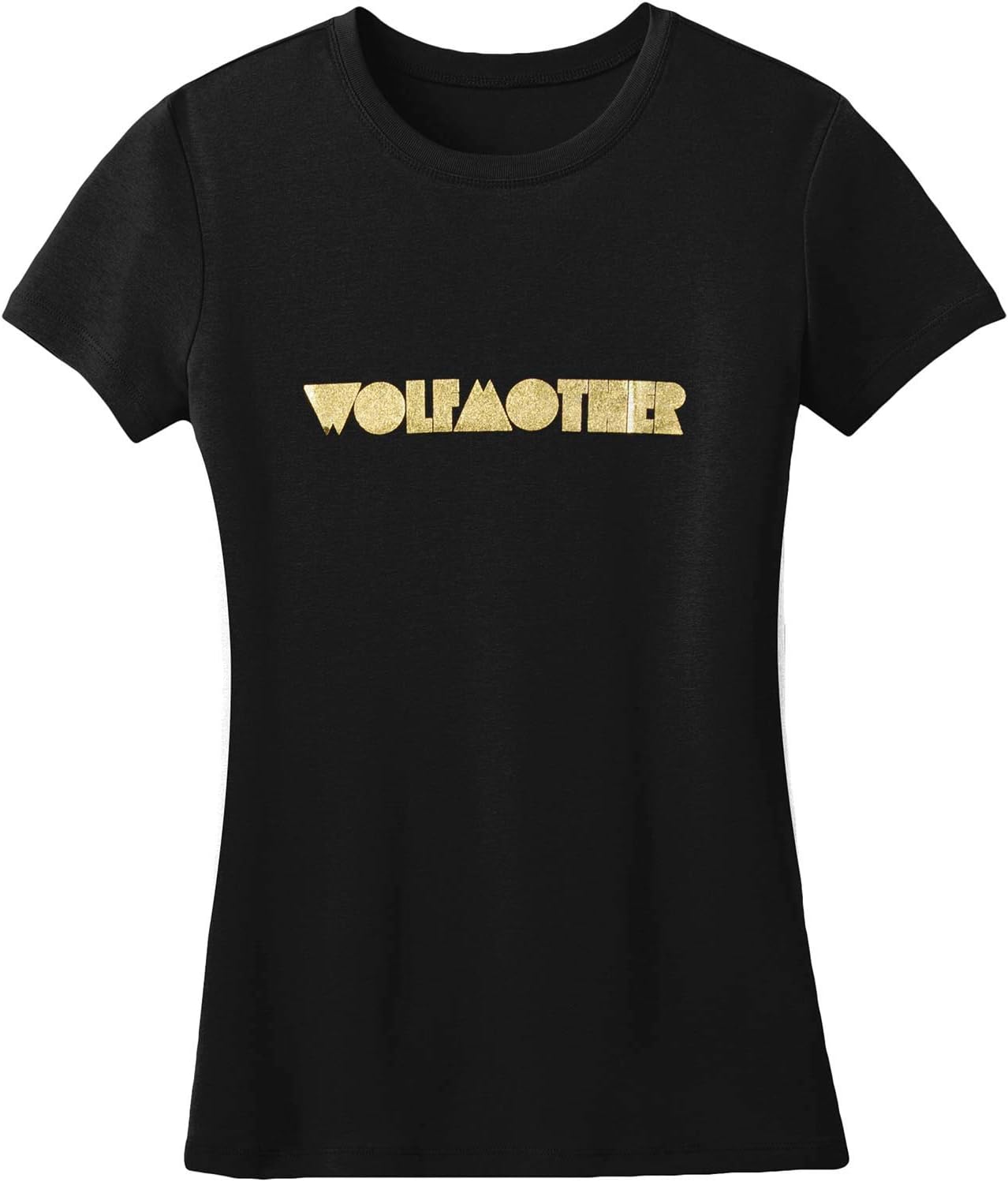 Wolfmother Golden Logo Girls Jr Large Black
