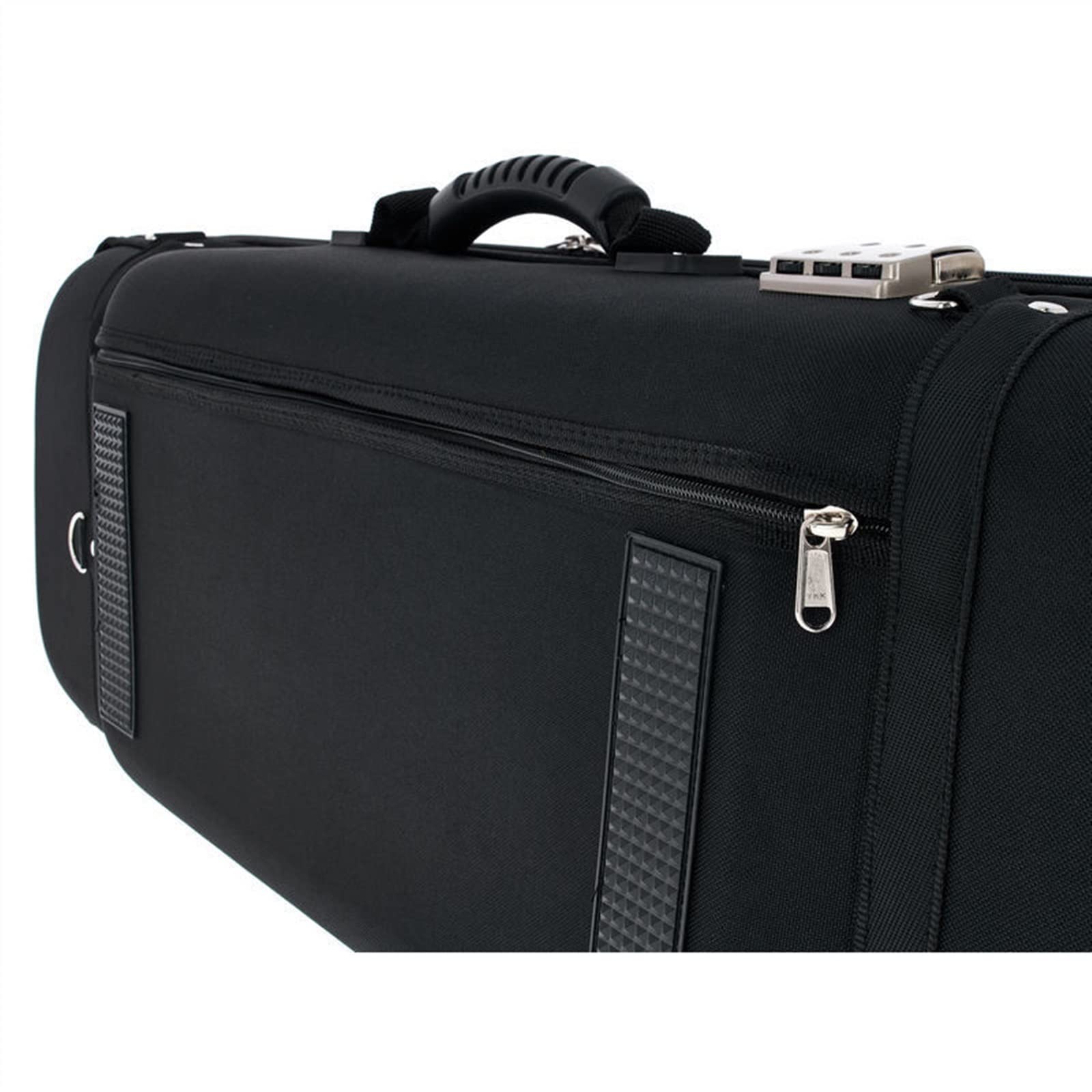 Estuche De Violín Rectangular Rígido De Tamaño 4/4, Ligero E Impermeable, Con Higrómetro Tamaño Completo Violín Caso (Color : 01)