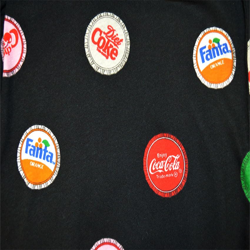 MJC International Group Mens Coca Cola Products Bottle Caps Lounge Pants3