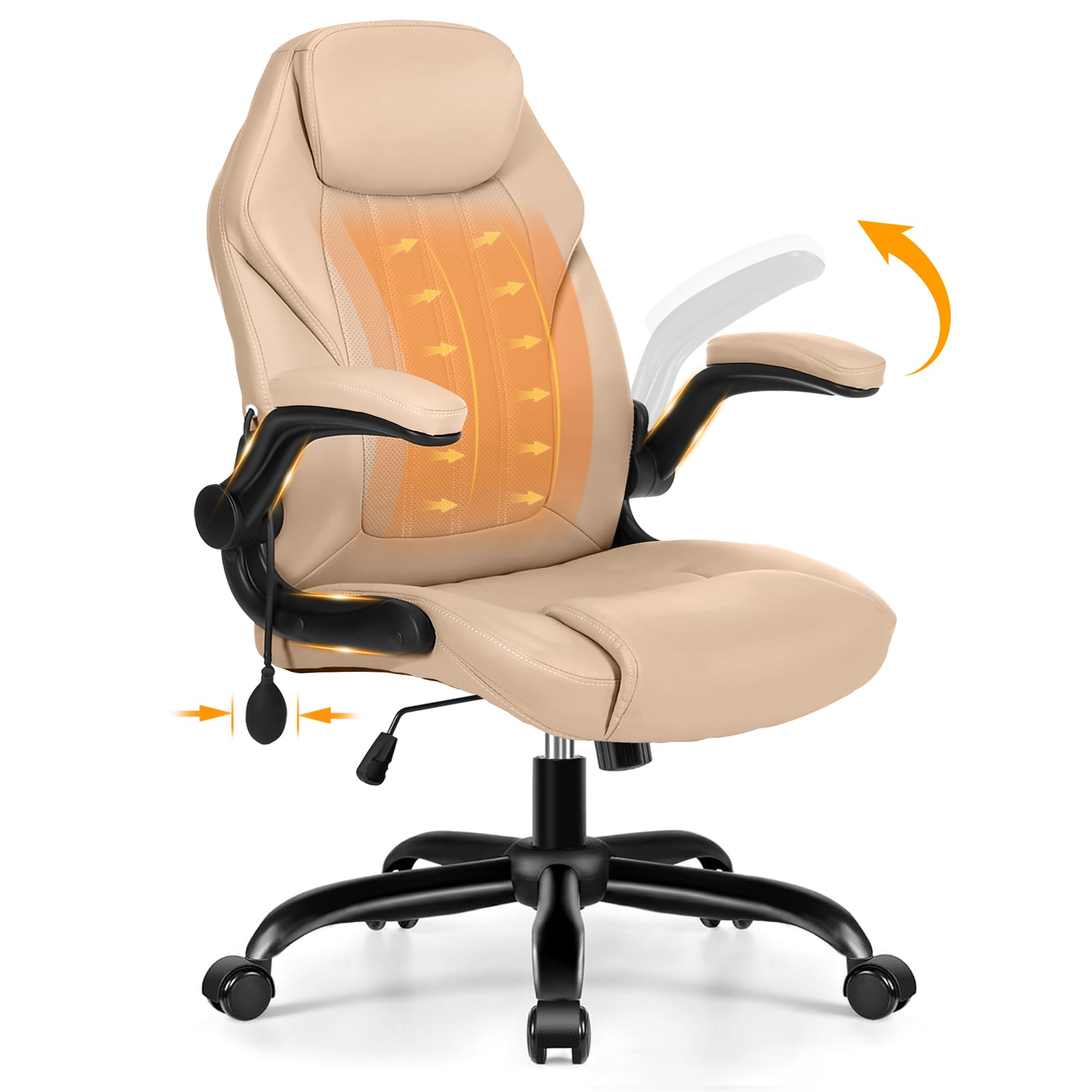 Amazon.com: Ylzyxal Office Desk Chair, Ergonomic Computer Chair