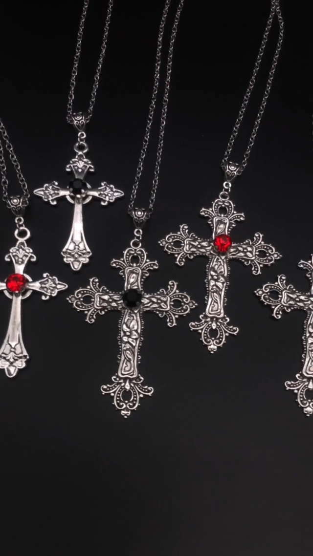 Amazon.com: Generic 925 Sterling Silver Cross Necklace Y2k, Y2k