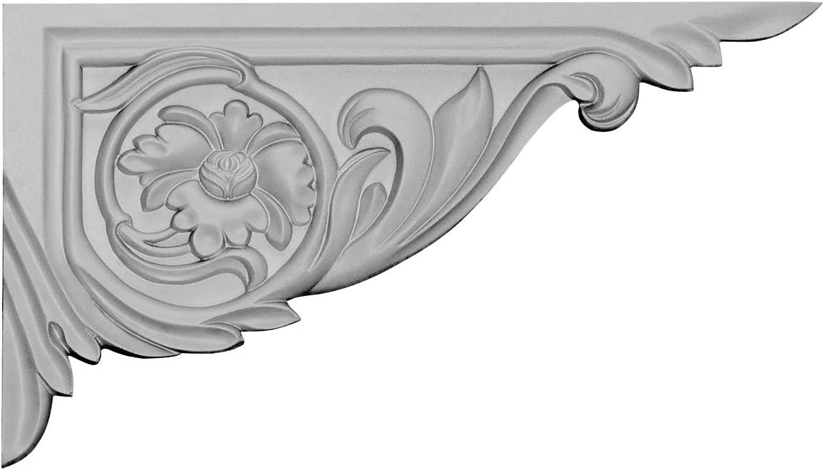 Vincent Right Stair Bracket in Primed Polyurethane