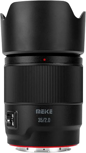 Meike 35 mm F2.0 Auto Focus Full Format STM Lens Compatible with Panasonic Lumix Sigma Leica L-Mount Cameras S1H S1 S5 S5 Mark II S1R S9 SL SL2 FP FPL