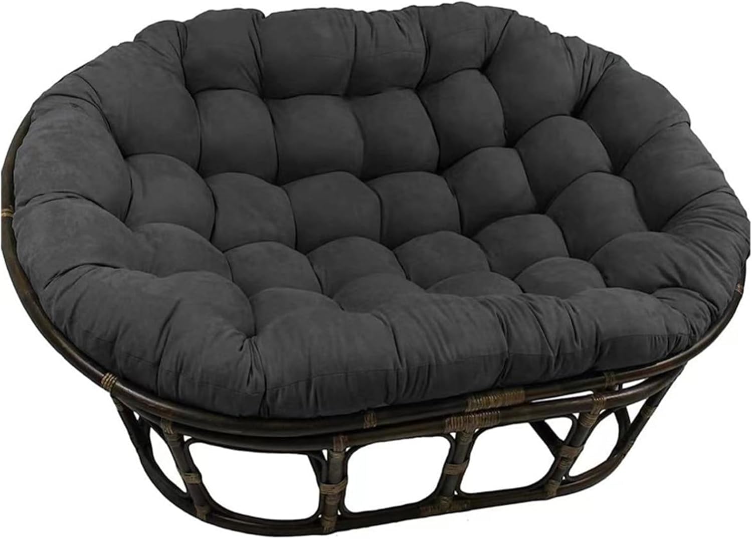 Coussins de chaise balançoire œuf grand teint et épais pour fauteuil suspendu double