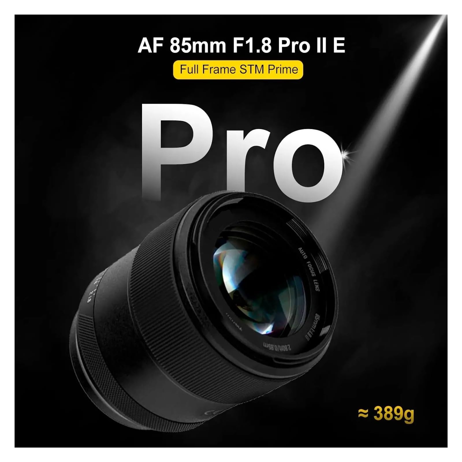 DSLR Camera Lens, Objectif Portrait 85 mm f1.8 Pro, Compatible avec Sony E