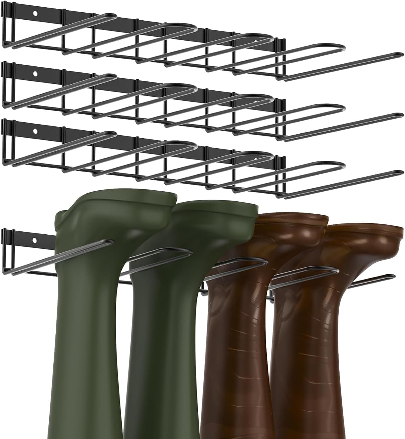 Amazon.com - DegMongee Wader Hanger 4Pack, Boot Rack for Tall Booots ...