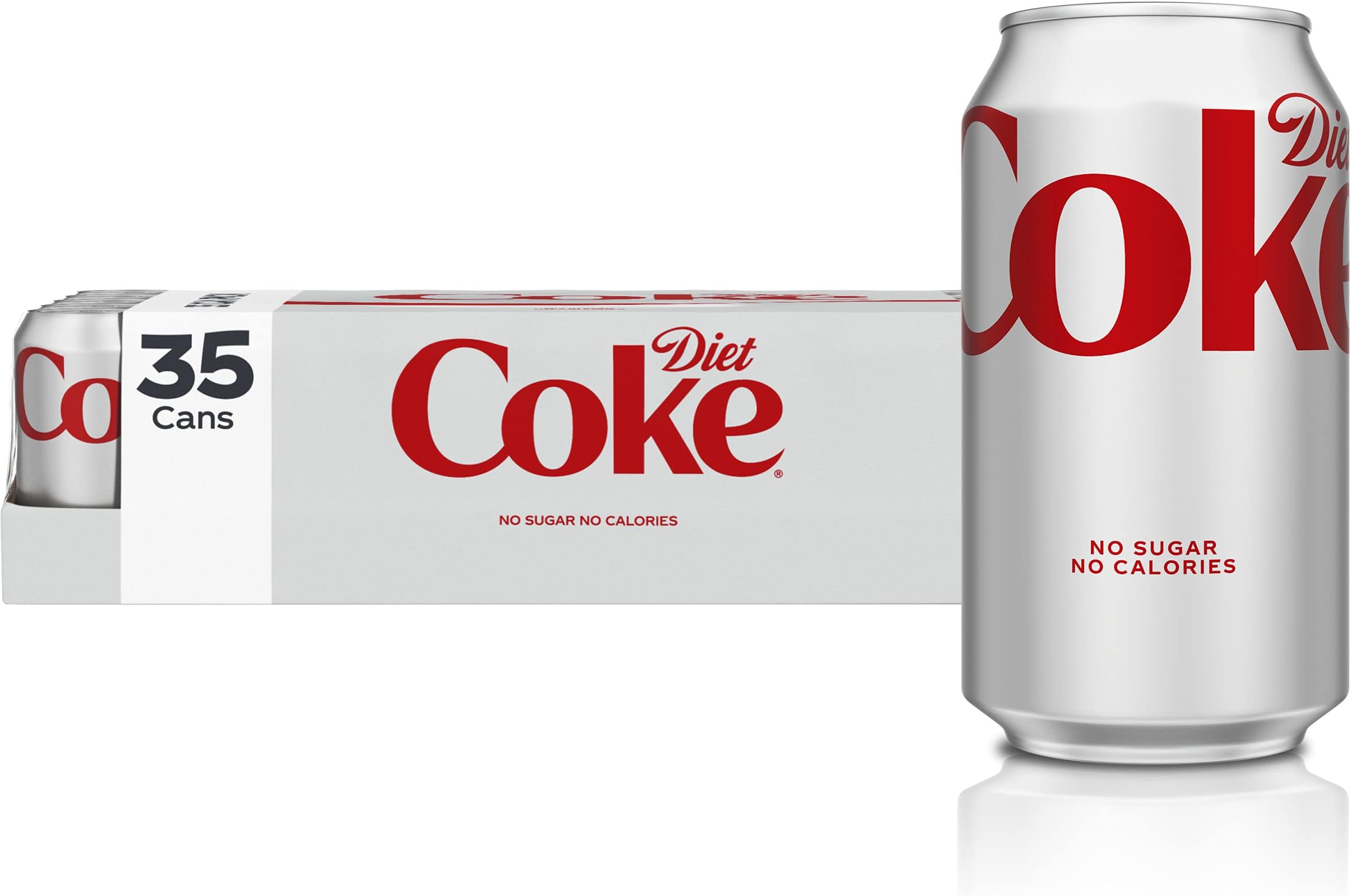 Diet Coke Soda Soft Drink, 12 fl oz, 35 Pack