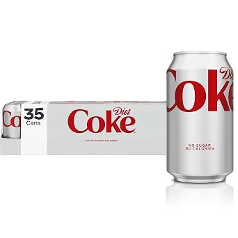 Diet Coke Soda Soft Drink, 12 fl oz, 35 Pack