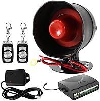 Vista 8 de Sistema de alarma de coche con arranque remoto Push to Engine Start Stop Button 12V Universal Start Stop Lock antirrobo