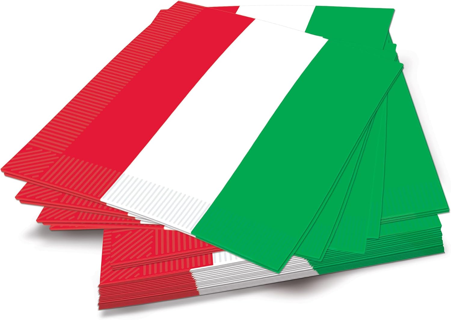 Beistle 16 Piece Disposable Paper Italian Flag Lunch Napkins Fiesta Tableware Christmas Party Supplies