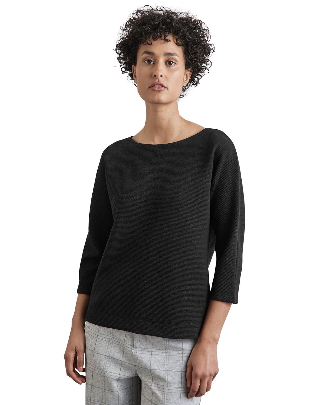 Street One Damen A322366 LTD QR fine Structure Shirt