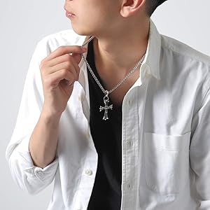 925シルバー クロスペンダント ダブル ネックレス Amazon | [REOTTI] シルバー925 ネックレス ペンダント 十字架
