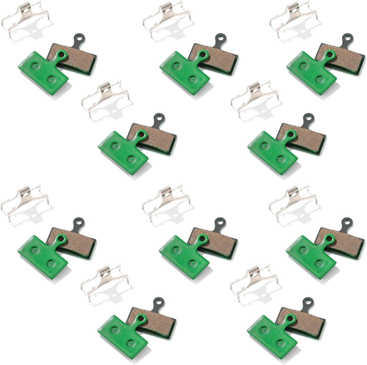 Compatible for AVID Shimano SRAM MAGURA 10 Pairs Ceramic MTB Disc Brake Pads, Cycling Bike Accessories
