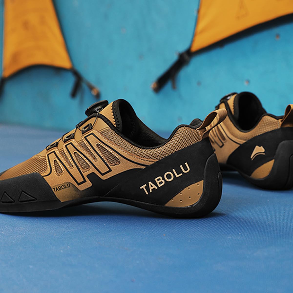 Scarpe da Arrampicata da Uomo Principianti vestibilità a Basso Scarpe da Bouldering Comode per Arrampicata Sportiva