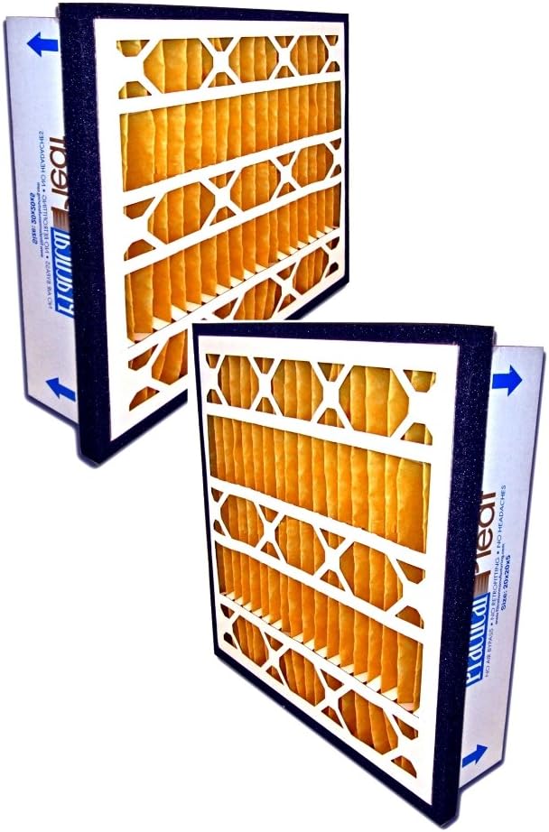 Practical Pleat 5" Pleated Filter For 1" Return Grille - MERV 11 - (20x25x5) (2 Pack)