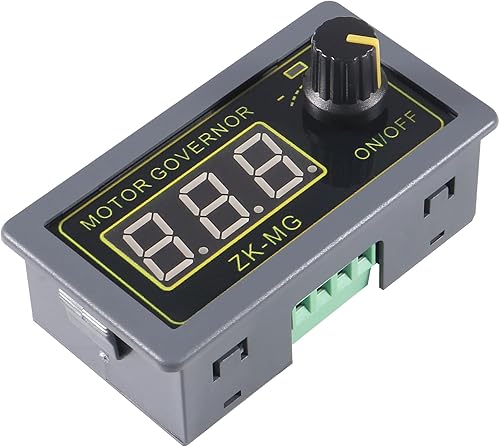 Miniatura 8 de Alinan Controlador de velocidad del motor de CC PWM 5V 12V 24V 150W con generador de señal PWM módulo controlador