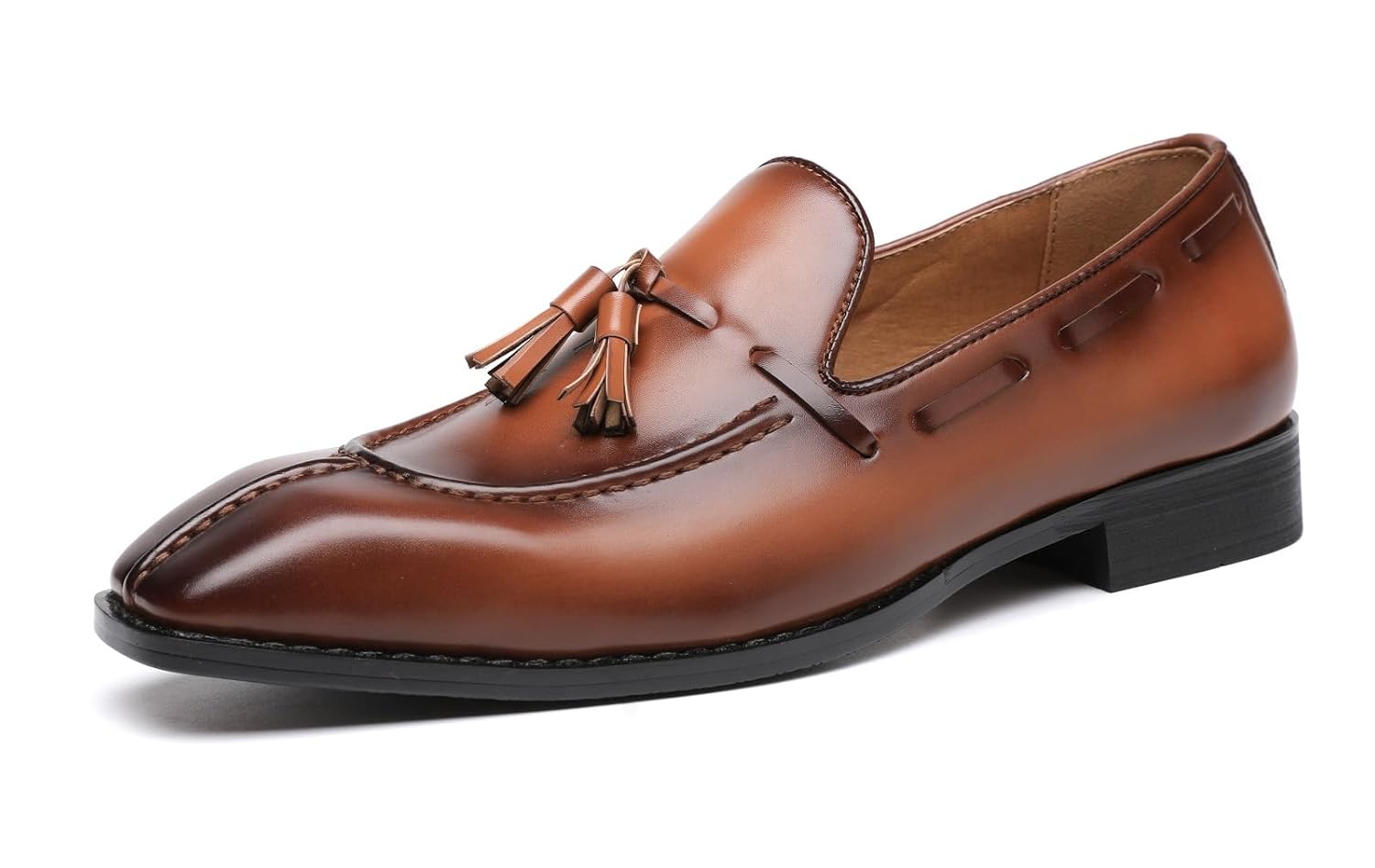 Split Toe Oxford for Men Retro Dress Shoes VintageSlip-on Formal Oxfords Shoes