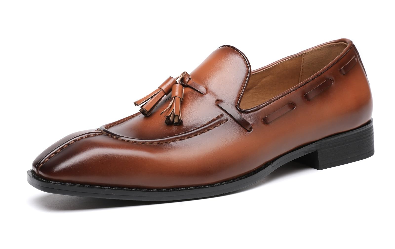 Split Toe Oxford for Men Retro Dress Shoes VintageSlip-on Formal Oxfords Shoes