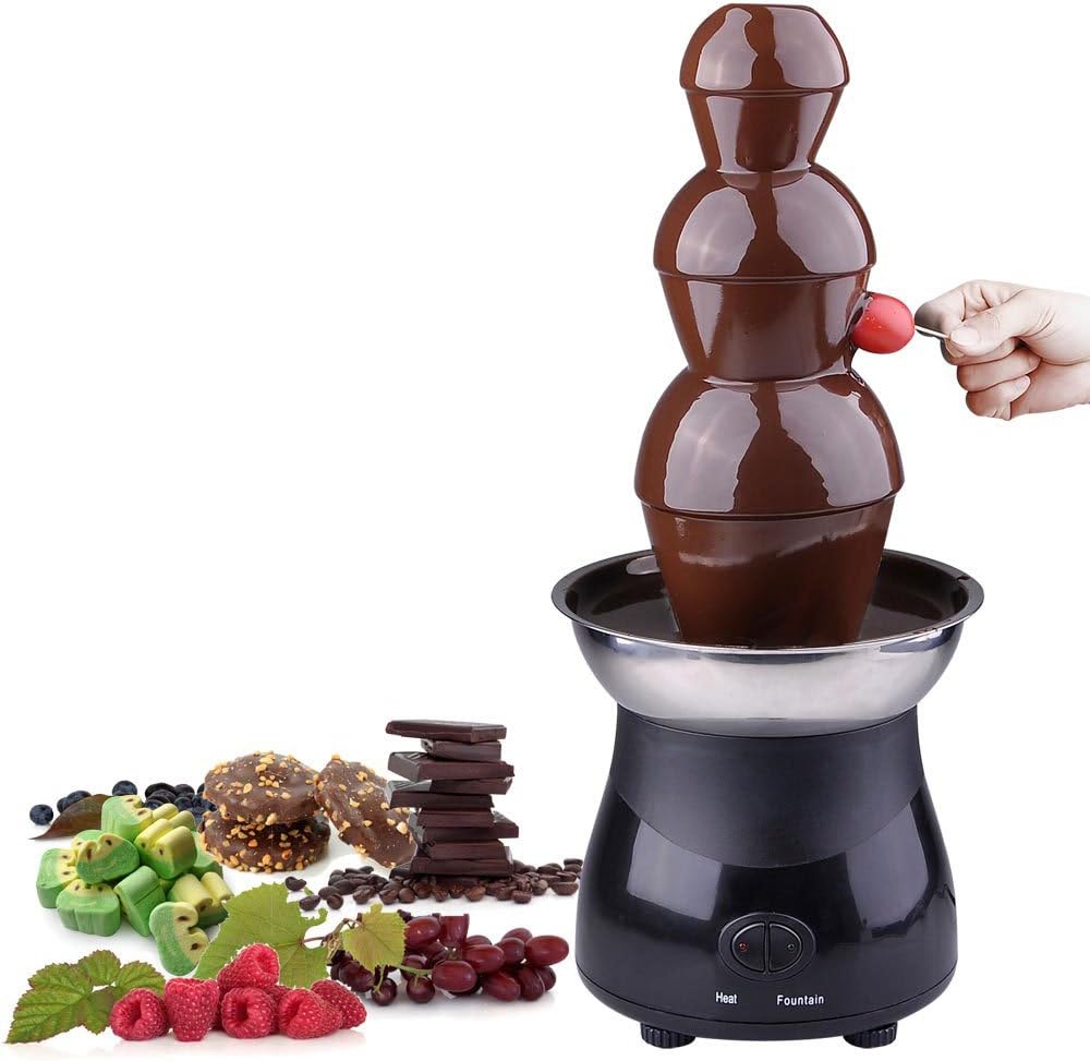21 Inch Stainless Steel Chocolate Fondue Fountain