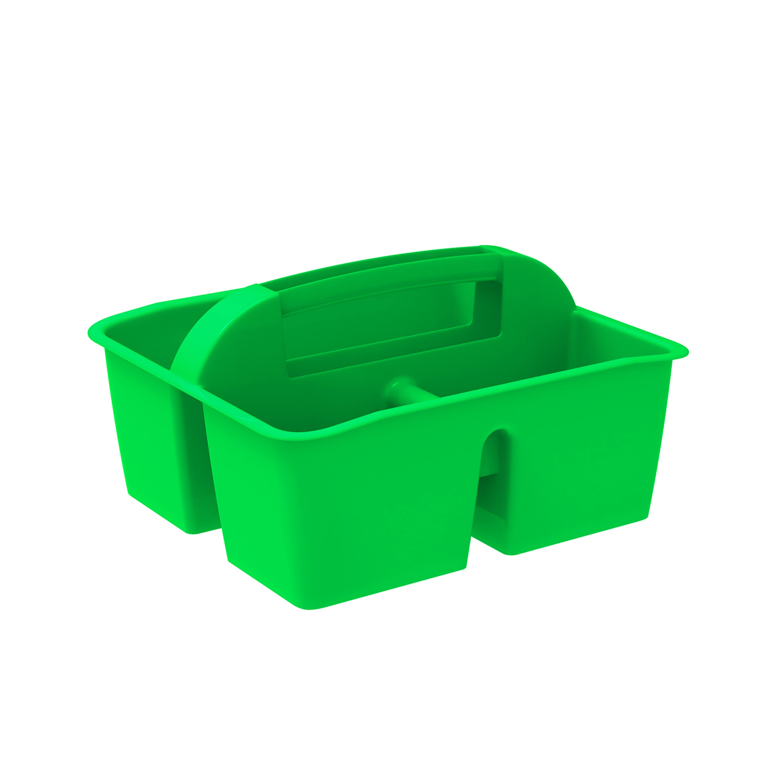 Photo 1 of Storex Modern-Series Small Caddy – Multipurpose Classroom Organizer with Handle, Green, 6-Pack (01060U06C)