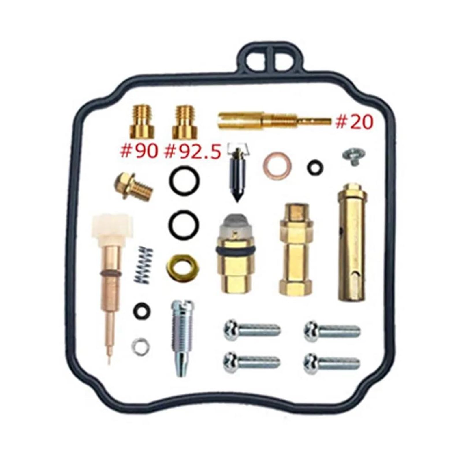 Kit Reconstruction Carburateur Moto V-Star Dragstar Xvs 650 1997-2017 Composant