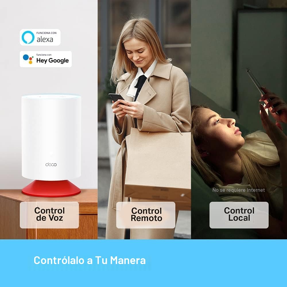 Tapo P110 (4 paquetes) – Mini enchufe inteligente Wi-Fi (con monitoreo de energía), programación encendido/apagado, ahorro de energía, compatible con Alexa y Google Home - 3
