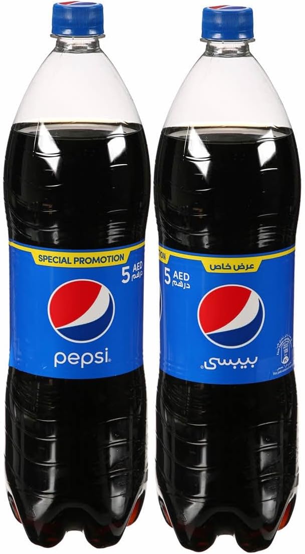 Pepsi Carbonated Soft Drink, 2 X 1.5 Litre