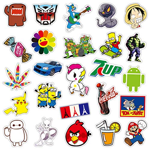 image for SIX FOXES Street Fashion Sticker Decals, Laptop Vinyl Cool Stickers fo