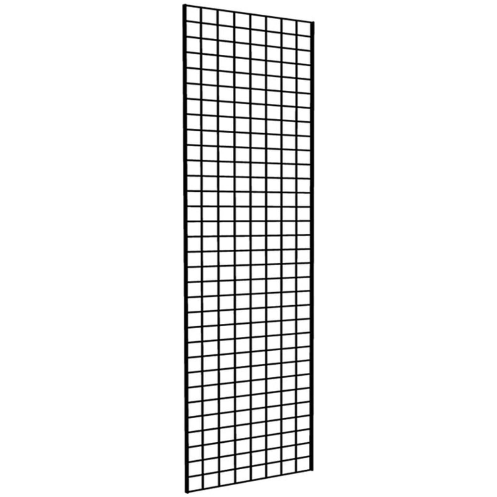 Black Grid Panels Extra Heavy Duty Grid Mesh Panels- 5 Sizes (8ft)