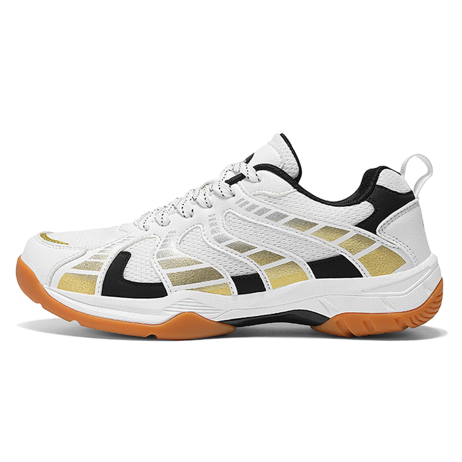 JiuQing Męskie lekkie buty do badmintona buty do gry w hali antypoślizgowe treningowe fitnessowe do pickleballa