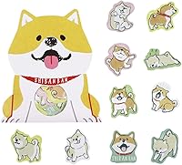 Vista 5 de Aimeio - Calcomanías de perro de animales de dibujos animados súper lindas para álbumes de bricolaje, diario, portátil, decoración de computadora