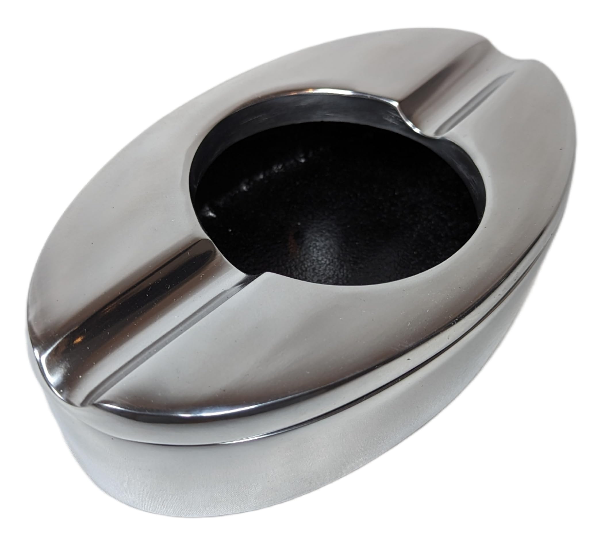 Akcesoria tytoniowe aluminiowa metalowa owalna popielniczka do cygar