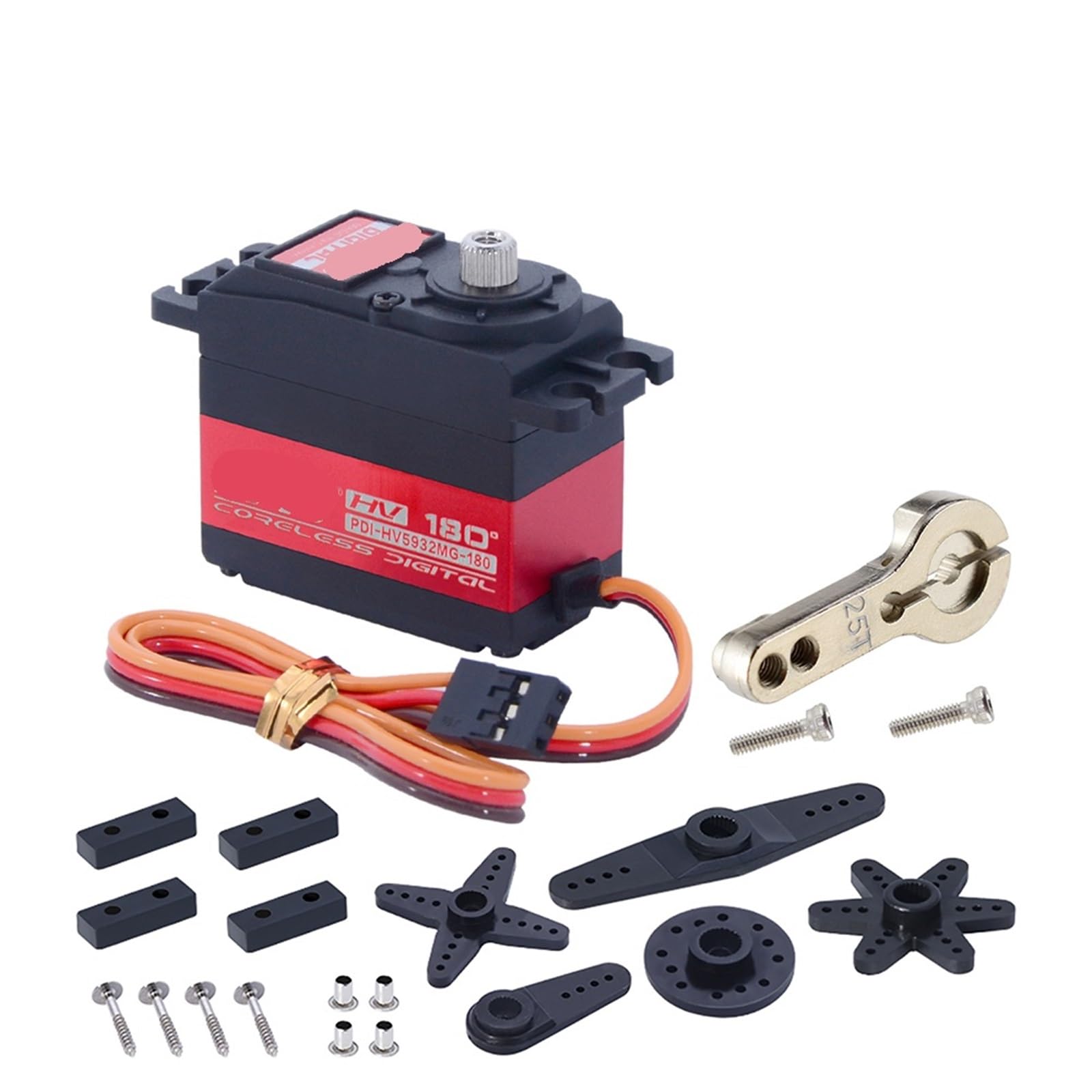 Servo engrenage métallique grand couple 32KG pour contrôle précis de modèle 180°