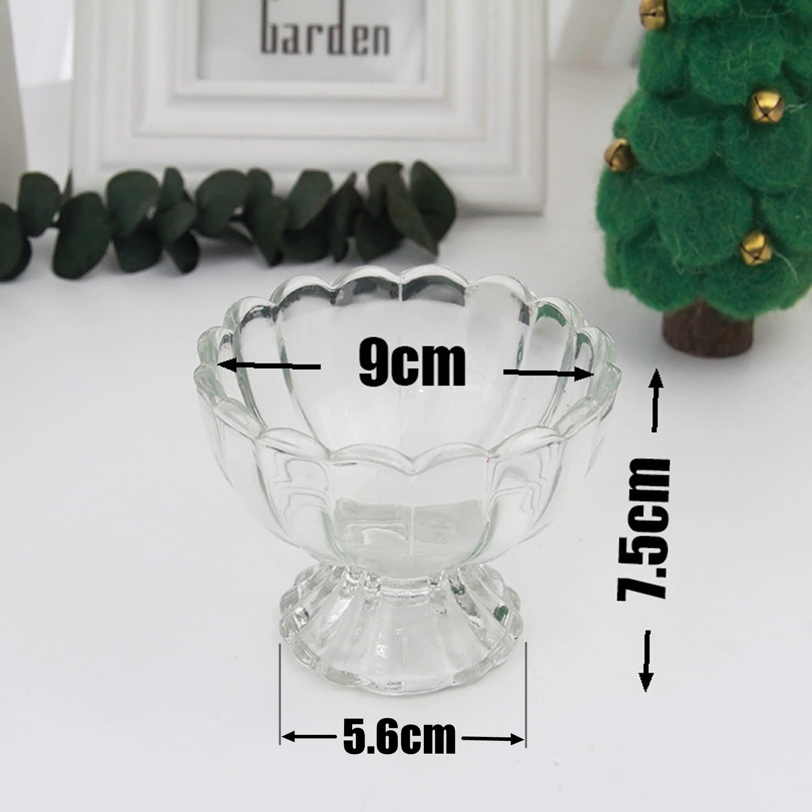 Vase Transparent Design Grand Bougeoir Verre 25cm Hurricane - Photophore Bougie Chauffe-plat - Centre Table Mariage - Fabriqué UE Aquarium Combattant