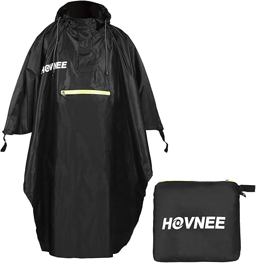 Matériel Géologie Pour Étudiant 90 HOVNEE Poncho, Imperméable,100% étanche, multifonctionnel, imperméable, adapté aux hommes, femmes, poncho, randonnée, vélo, camping et festivals, etc