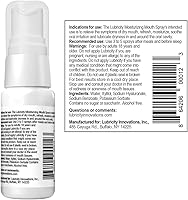Vista 7 de Spray oral Lubricity para el alivio sintomático de la boca seca, sin sabor - 0.5 onzas, tamaño de viaje